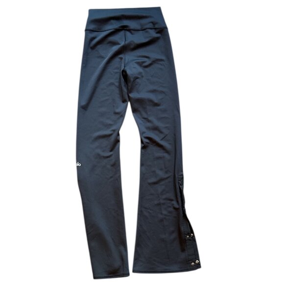 ALO Yoga Black Airlift Game Changer Legging Side Button Pants - Picture 3 of 9